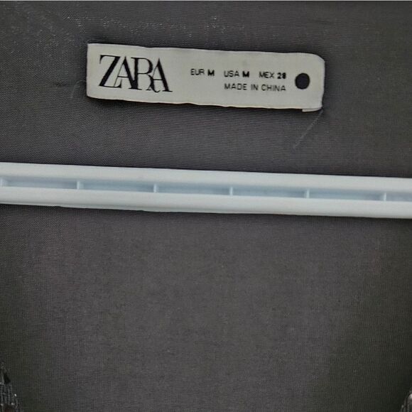 Zara Elegant Black Sequin Dress - Picture 5 of 5